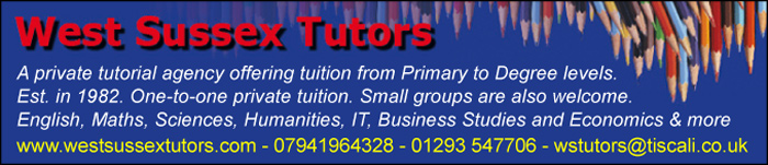 West Sussex Tutors